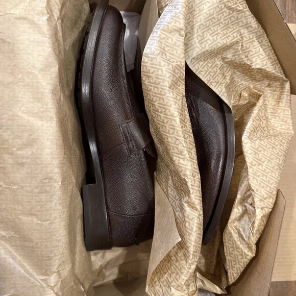 Frye Mens Loafers - Tyler Penny - Whiskey - 10.5 - Brand New - Picture 3 of 8